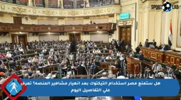 هل ستمنع مصر استخدام التيكتوك بعد انهيار مشاهير المنصة؟ تعرف على التفاصيل اليوم